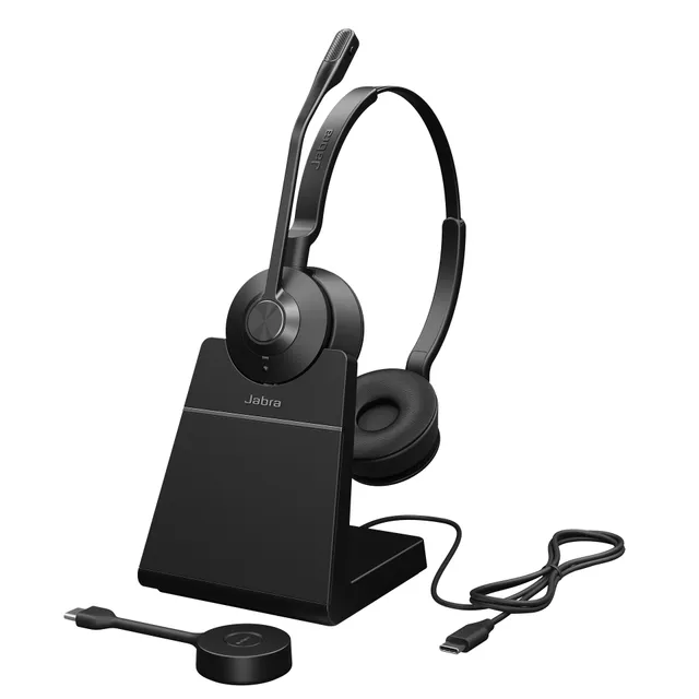 Jabra Engage 55 Stereo - Headset - på örat - DECT - trådlös - Optimerad för UC