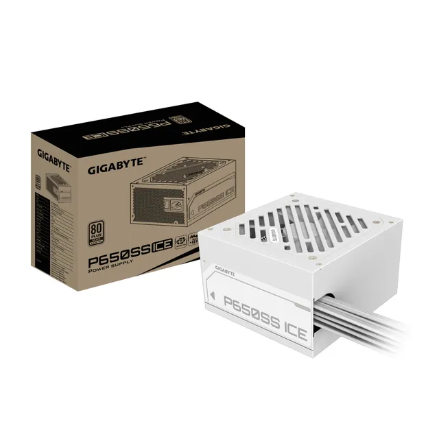 P650SS ICE Strömförsörjning - 650 Watt - 120 mm - ATX 3.0 - 80 Plus Silver certificate (upp till 85% effektivitet)