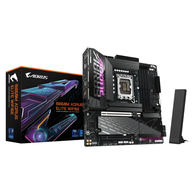 B860M AORUS ELITE WIFI6E moderkort