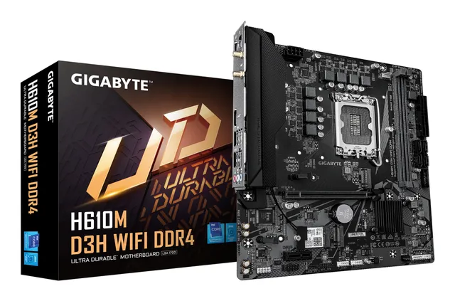 H610M D3H DDR4 WIFI Moderkort