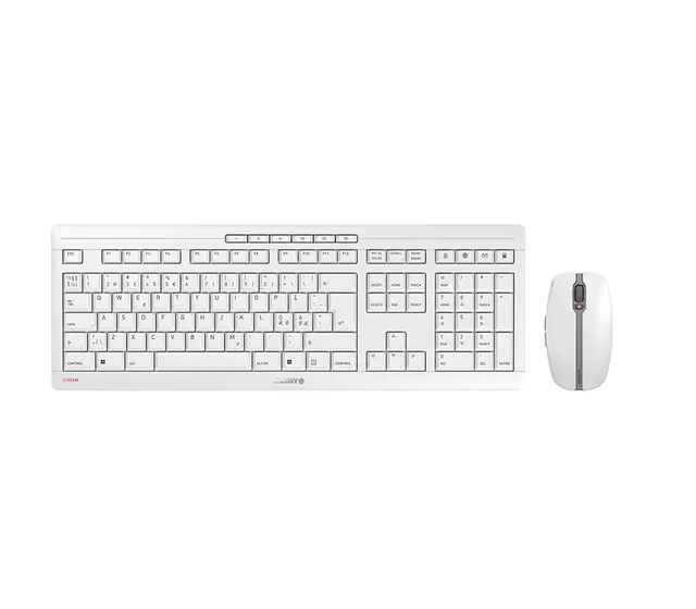 Stream Desktop Recharge - Tastatur & Mus set - Nordisk - Grå