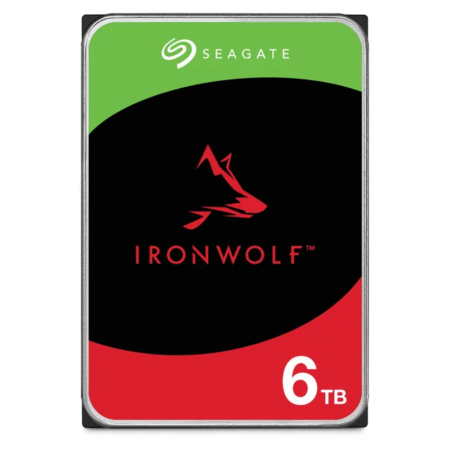 IronWolf - 6TB - Hårddisk - ST6000VN006 - SATA-600 - 3,5"