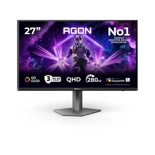 AGON AG276QZD2 / 27" / QD-OLED / 2560x1440 / 240Hz / 0,03ms (Fyndvara - Klass 1)