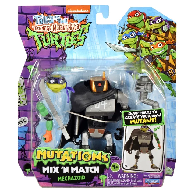 Teenage Mutant Ninja Turtles Mutations Mix n Match 10cm Figure - Mechazoid