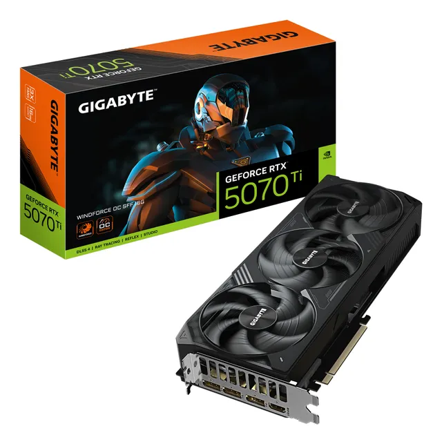 GeForce RTX 5070 Ti WINDFORCE SFF 16GB OC