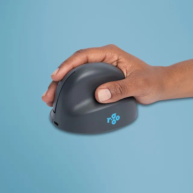Tools R-Go HE Basic - Vertical mouse - Optic - 3 knappar - Svart