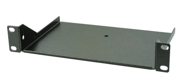 - Hylla för rack - 150 mm - svart - 1U - 1