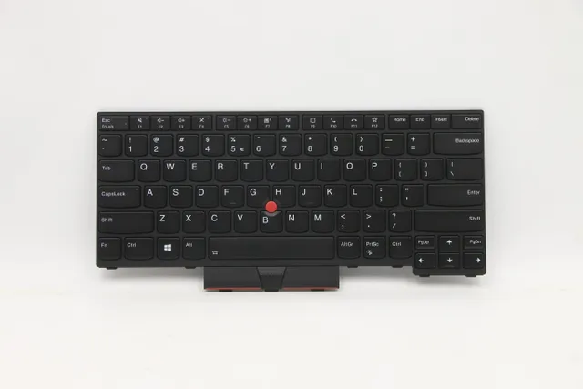 Sunrex - Ersättningstangentbord för bärbar dator - med Trackpoint, UltraNav - bakgrundsbelyst - QWERTY - Engelska - Europa - för ThinkPad L14 Gen 1 20U1, 20U2, 20U5, 20U6