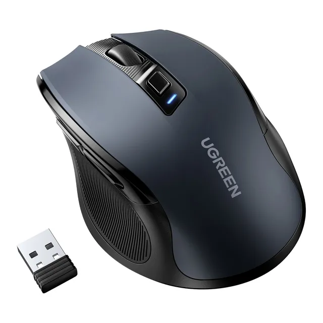 MU006 90855 optisk trådlös mus 2,4 GHz + Bluetooth 5.0