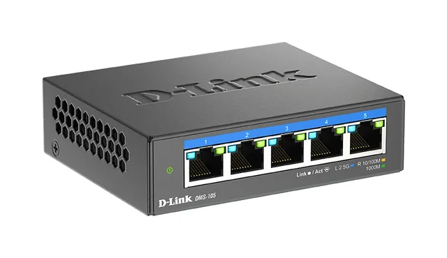 DMS-105 - Switch - ohanterad - 5 x 10/100/1