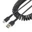 1 m USB-A till C-laddningskabel, kraftig