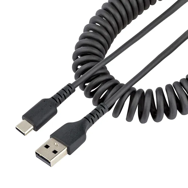 50 cm USB-A till C-laddningskabel, krafti