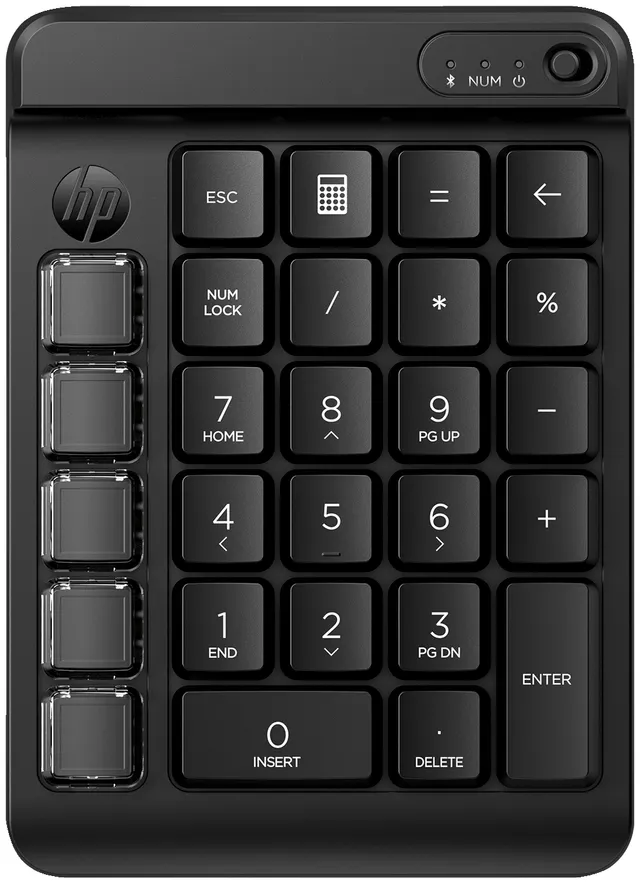 430 - Numpad - Engelska - Svart