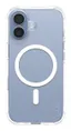 Care by PanzerGlass Fashionable Case Samba Transparent w. White MagSafe iPhone 17