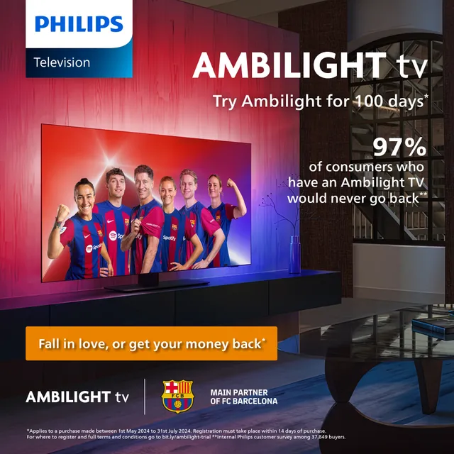 75" 75PUS8309 / 4K / LED / 60 Hz / Ambilight / Smart TV (Fyndvara - Klass 1)