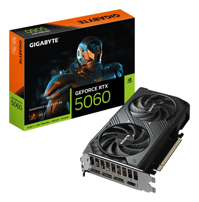GeForce RTX 5060 WINDFORCE MAX OC 8G V2 Grafikkort