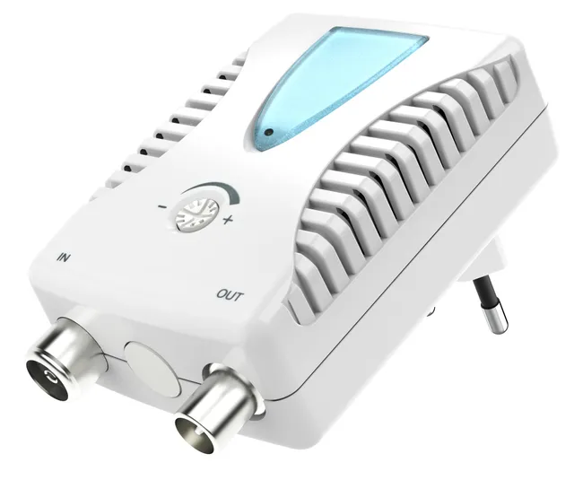 BB/CATV amplifier för antenn - vit