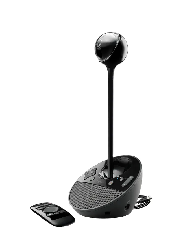 BCC950 ConferenceCam - Webbkamera - PLZ - färg - 1920 x 1080 - ljud - USB 2.0 - H.264