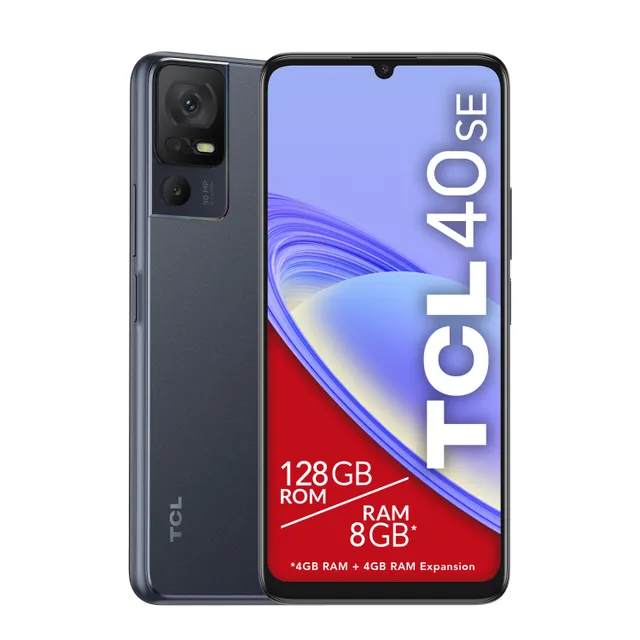 40 SE 128 GB smartphone mörkgrå