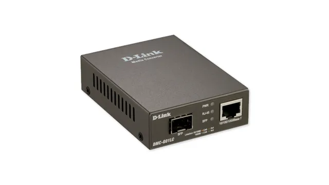DMC-G01LC 10/100/1000Mbps to SFP Standalone Media Converter