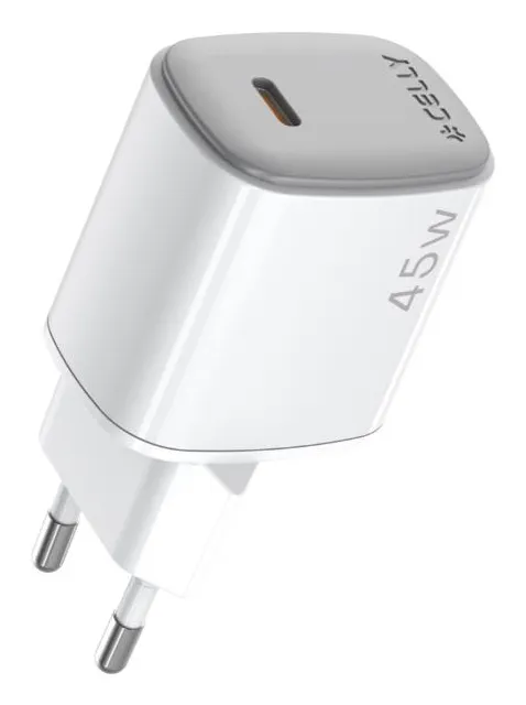 [UPTC COLLECTION] UPTC1USBC45WWH power adapter - GaN - USB-C - 45 watt
