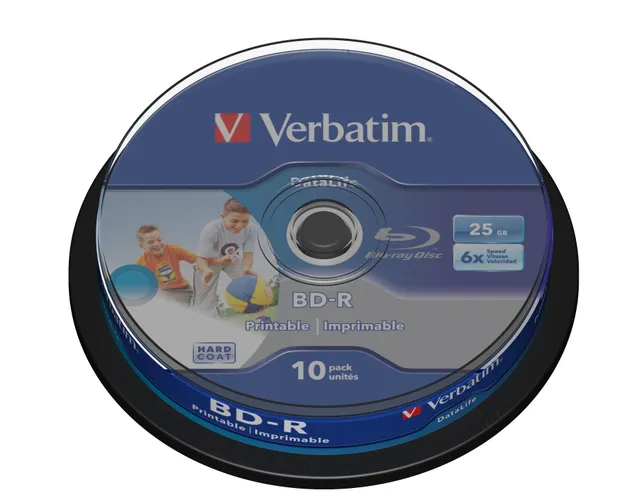 DataLife - 10 x BD-R - 25 GB 6x - yta utskrivbar med bläckstråleskrivare - spindel