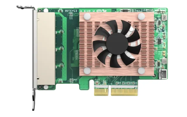 QXG-2G4T-I225 - Nätverksadapter - PCIe 2.0 x4 låg profil - 2.5GBase-T x 4 - för QNAP TDS-16489, 16489U R2, TS-1886, 251, 2888, h1277, h1283, h977