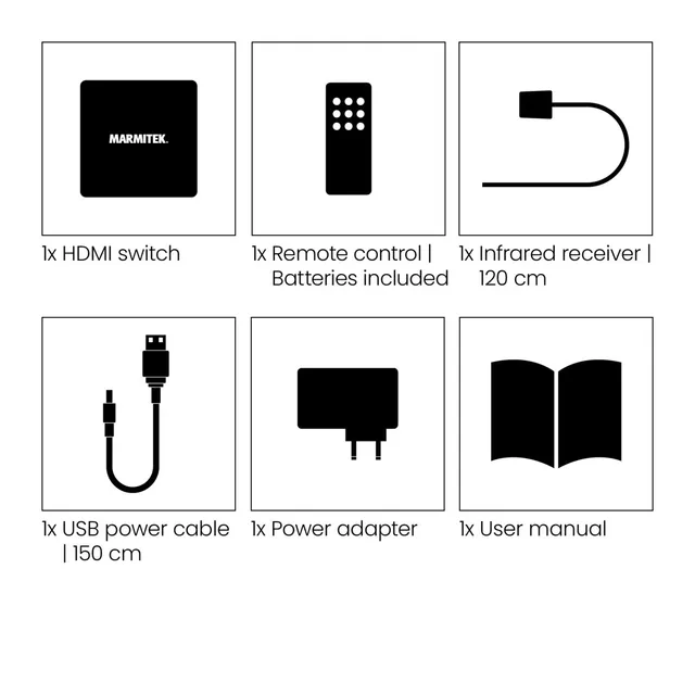 25008367, HDMI, 2.0b, Svart, 2160p, 18 Gbit/s, 600 MHz