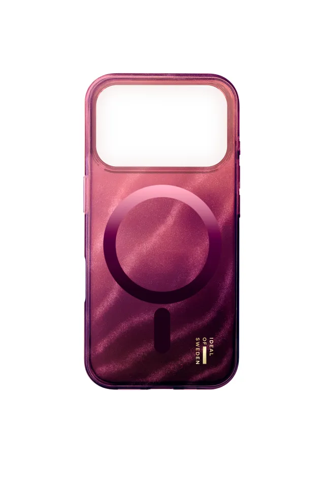 Clear MagSafe Case för iPhone 17 Pro / 18 Pro Cherry Lacquer
