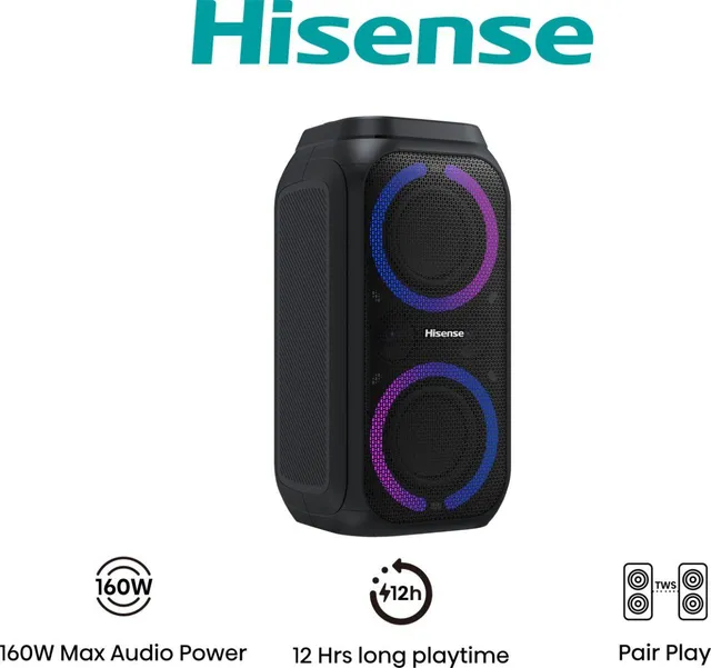Rocket 160 bluetooth-högtalare (svart)