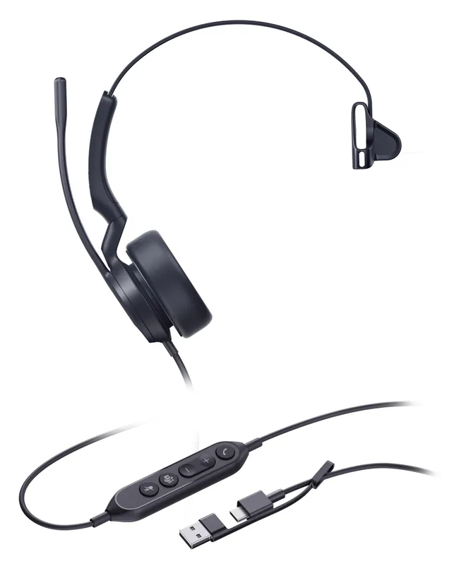 UH44 Mono - Headset - på örat - kabelanslu