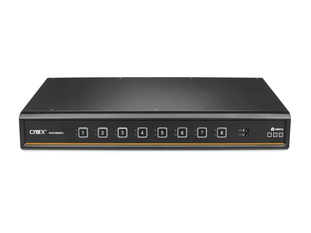 Cybex Secure MultiViewer KVM Switch SCMV285DPH - KVM / audio / USB switch - 8 ports