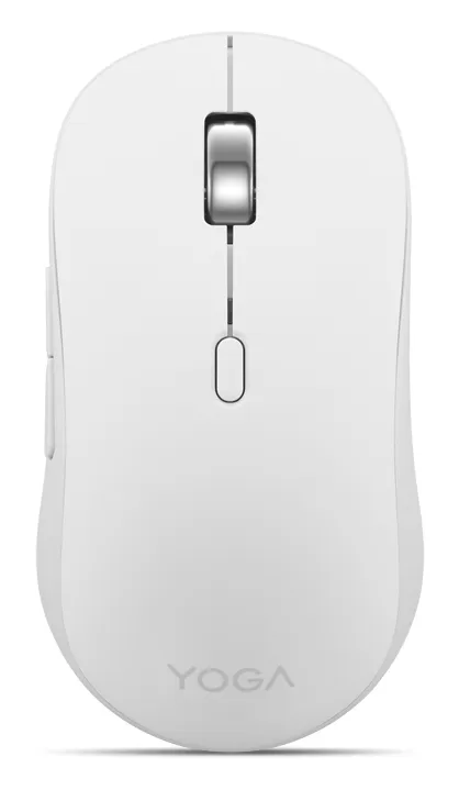 Yoga - mouse - Bluetooth 5.3 - seashell - Mouse - Optic - 8 knappar - Vit
