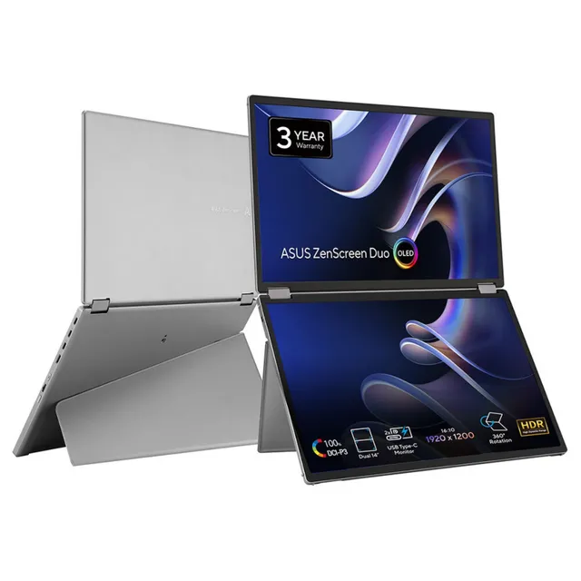 14" ZenScreen MQ149CD Duo OLED 360° USB-C