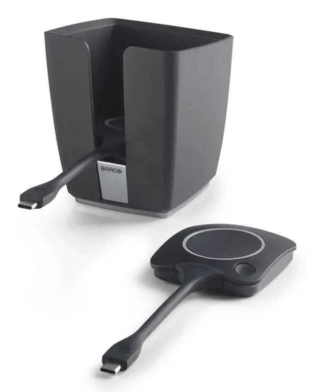 ClickShare Tray - Knappomkopplingshållare - med 2 ClickShare USB-C Buttons