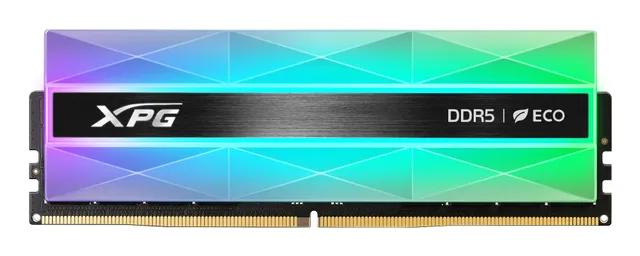 XPG Lancer Neon RGB 32 Gt (2 x 16 Gt) DDR5 6400 MHz, CL32 -muisti, hopea (XMP)