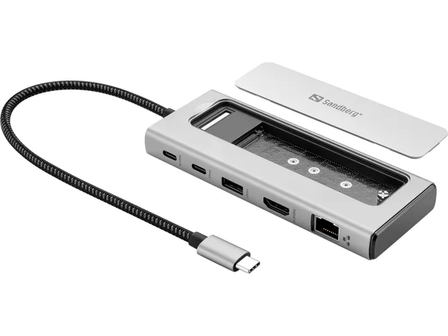 USB-C 6in1 Travel Dock SSD Case