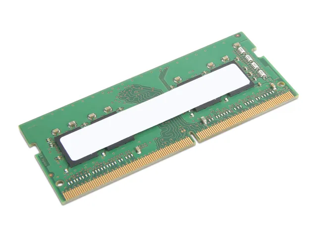 - DDR4 - modul - 32 GB - SO DIMM 260-pin - 3200 MT/s / PC4-25600 - ej buffrad - ECC - grön - för ThinkPad P1 Gen 4, P15 Gen 2, P17 Gen 2, T15g