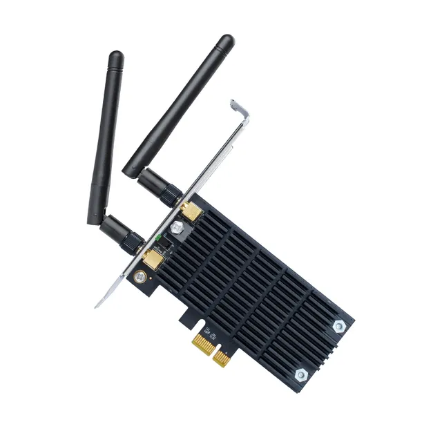 Archer T6E PCIe Nätverkskort, Dual-Band, 400+867 Mbps, 2xDetachable an