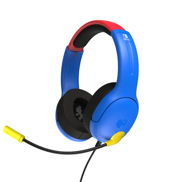 Nintendo Switch Airlite trådbundet gamingheadset - Mario dash