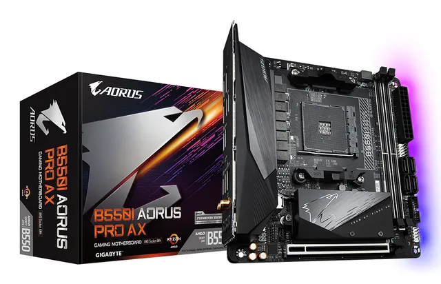 Gigabyte B550I AORUS PRO AX AM4 Mini-ITX DDR4