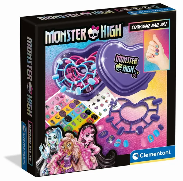 Monster High Clawsome Nail Art