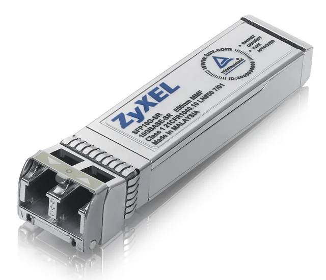 SFP10G-SR - SFP+ sändar/mottagarmodul - 10GbE - 10GBase-SR - LC multiläge - upp till 300 m - 850 nm - för Zyxel XGS1910-24, XGS1910-48