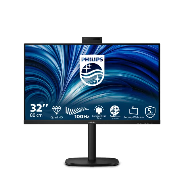 32B2U3601H - 3000 Series - LED-skärm - QHD
