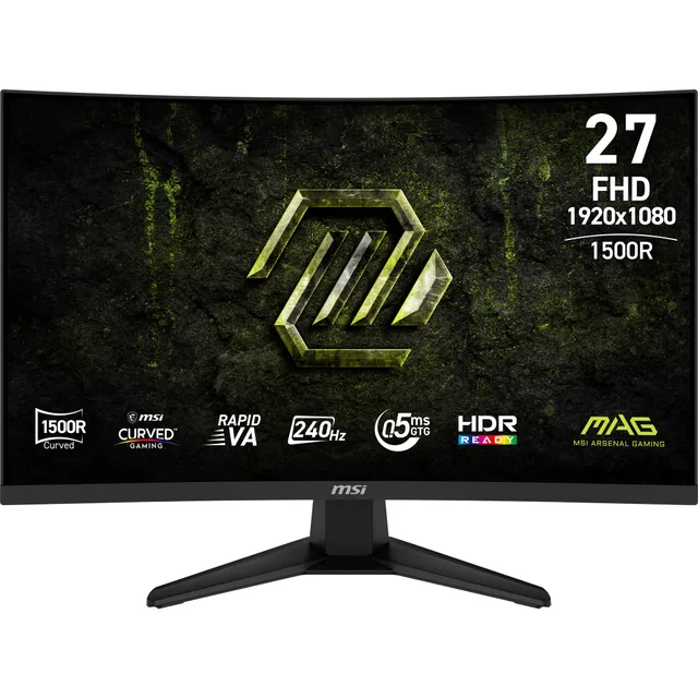 27" curved gamingskärm 275CF X24