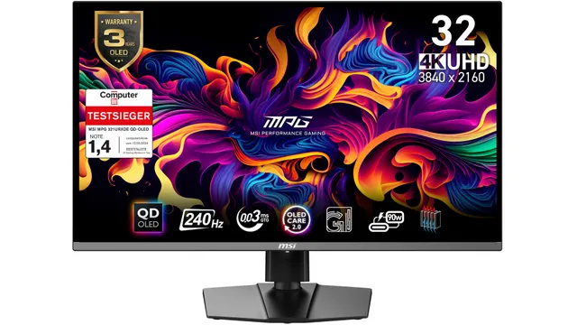 MPG 321URXDE QD-OLED - OLED-monitor - 4K - 31.