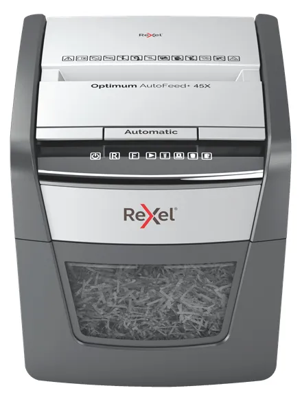 Makulator Rexel Optimum AutoFeed+ 45X Cross Maculation 4x28 mm (P-4)
