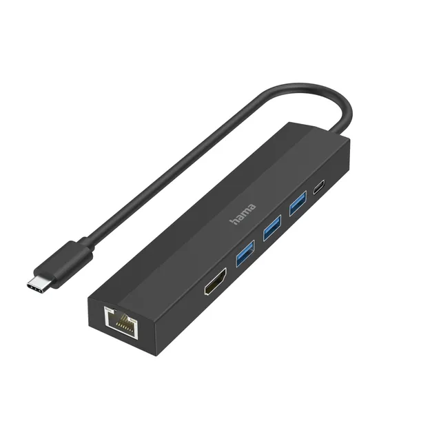 00200144 interface hub USB Hub - USB 3.1 - 6 porte - Svart