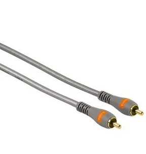 Kabel RCA - RCA Guld 3m Grå Hane - Hane TL