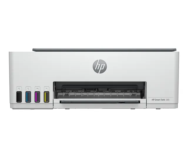 Smart Tank 580, skrivare + scanner + kopiator, 12/5 ppm ISO,1200x1200 dpi scanner, AirPrint, USB/WiFi/Bluetooth